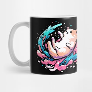 Cosmic cat fantasy Mug